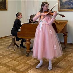 Музыкальный вечер учащихся музыкальных школ города Минска по классу скрипки
